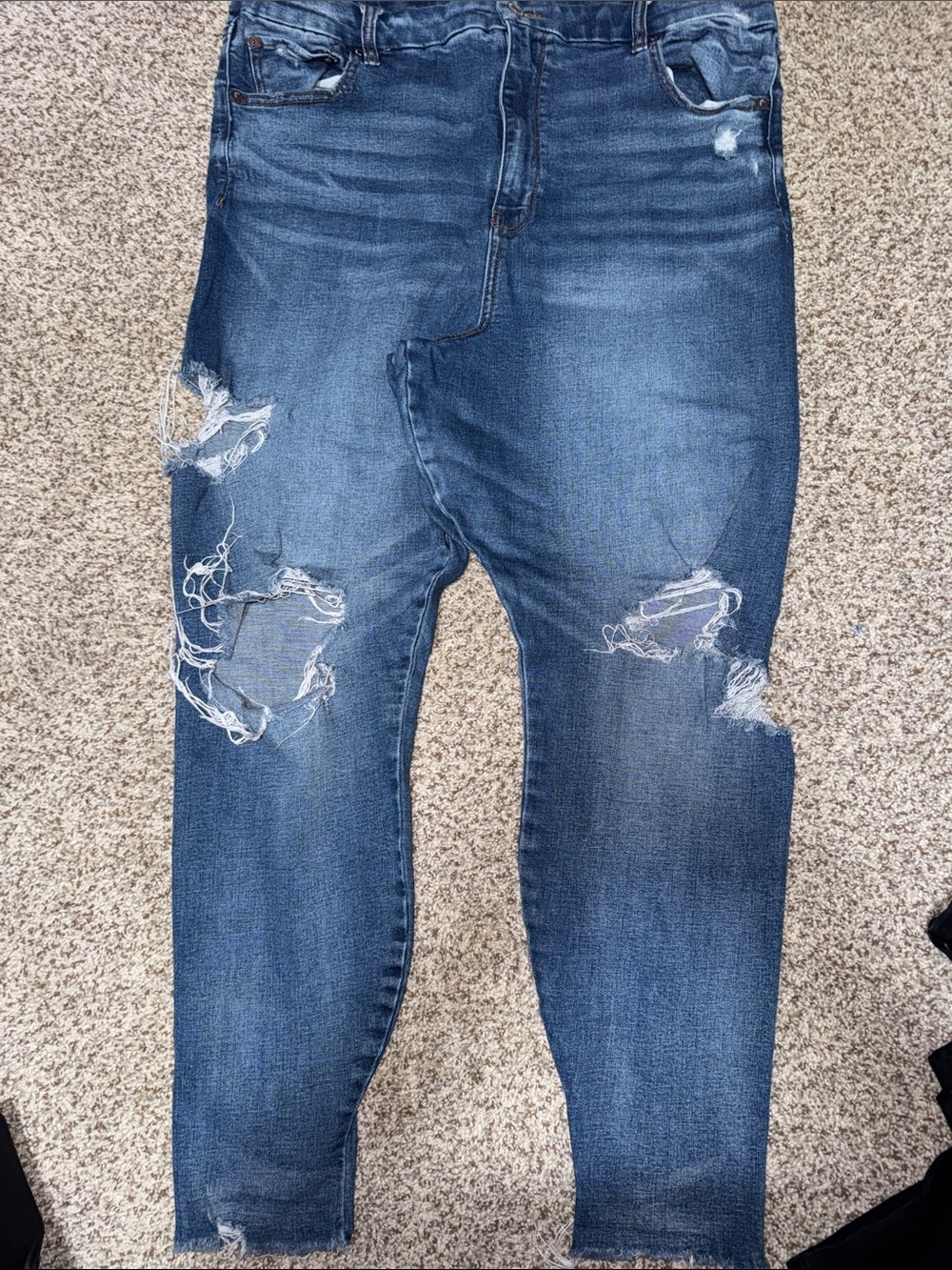 American Eagle Curvy Super Hi Rise Jeggings